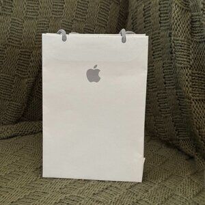 Apple Logo Paper Shopping Bag | Small